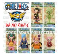 ONE PIECE WCF World Collectable Figure WA NO KUNI 6 SET COMPLETO