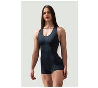 One-Piece Workout Bodysuit 5'' Gym Rat Woman Black