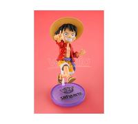 One Piece World Collactable Figures x S.H. Figuarts Monkey D. Luffy 8 cm Bandai