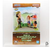 ONE PIECE World Collectable Figure Usopp Giappone WCF Banpresto Nuovo Log...