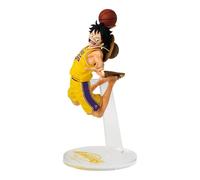 ONE PIECE x NBA Master Stars Piece La Figura Monkey D Luffy Los Angeles Lakers