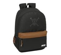 ONE PIECE - Zaino scuola per bambini, ideale per bambini di diverse età, comodo e versatile, qualità e resistenza, 30 x 14 x 46 cm