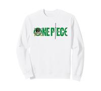 One Piece Zoro Swords Logo Felpa