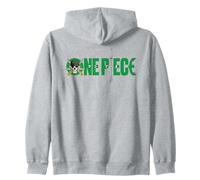 One Piece Zoro Swords Logo Felpa con Cappuccio