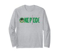 One Piece Zoro Swords Logo Maglia a Manica