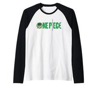 One Piece Zoro Swords Logo Maglia con Maniche Raglan