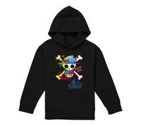 One PieceJolly Roger Felpa con Cappuccio Graffiti Bambini (TV22505)
