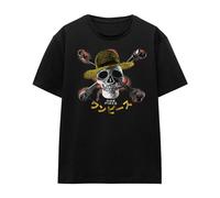 One PieceJolly Roger Maglietta Cappello di Paglia Donna (TV20601)