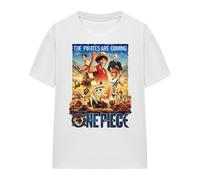 One PiecePirates Are Coming Maglietta Poster Donna (TV23066)