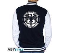 One Punch Man: Hero Association Navy/White (Giacca Unisex Tg. 2XL) -