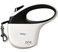 One S Tape Guinzaglio 5m Bianco Nero Flexi