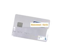 ONE SHOP Bustina Portacards Bancomat in PVC 9,5x6,5 cm 1 Tasca Personalizzabile Stampa UV/Serigrafica Porta Tessere/Badge Professionale (10, TRASPARENTE)