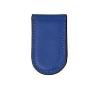 ONE SHOP di Bracalente Piero uomo fermaslodi portafoglio ecopelle soldi clip banconote donna calamita banconote magnetico fermasoldi portamonete accessori portafogli Ovale (Blu)