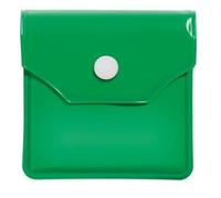 ONE SHOP Posacenere porta cicche tascabile porta mozziconi lavabile morbido con interno Ignifugo porta cenere da Borsa per sigarette borsa spiaggia piscina antiodore (VERDE)