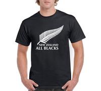 One Side New Zealand all Blacks National Rugby Union Team Mens T Shirt Unsex Shirt Size 3XL