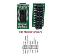 (One size, For Asrock 18Pin LPC) For TPM 2.0 Module 12 14 18 Pin Motherboard Security Chip For Windows 11 Upgrade Plug and Play