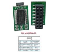 (One size, For MSI 14Pin LPC) For TPM 2.0 Module 12 14 18 Pin Motherboard Security Chip For Windows 11 Upgrade Plug and Play