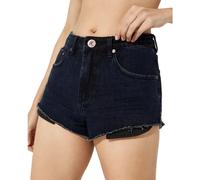 One Teaspoon - The One High Waist Shorts - -Shorts -Donna -Nero -W23