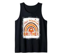 One Thankful Brother Rainbow Matching Family Thanksgiving Canotta