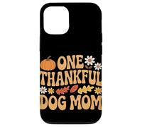 One Thankful Dog Mom Ringraziamento Custodia per iPhone 12/12 Pro