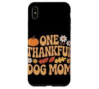 One Thankful Dog Mom Ringraziamento Custodia per iPhone XS Max