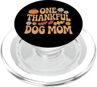 One Thankful Dog Mom Ringraziamento PopSockets PopGrip per MagSafe