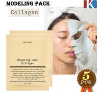 ONE THING Collagen Modeling Pack 30 g 5 pezzi maschera gelatina cosmetici cor...