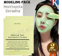 ONE THING Houttuynia Coradta Modeling Pack 30 g 2 pezzi maschera di gelatina ...