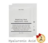 ONE THING Hyaluronic Acid Modeling Pack 30g 2p Jelly Mask crema idratante K-B...