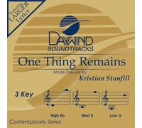 One Thing Remains [Accompaniment/Performance Track]