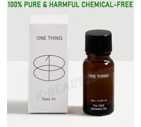 ONE THING Tea Tree Olio Biologico 10ml Olio Viso 100% PURO Natura Cosmetici C...