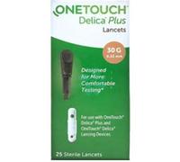 one touch Onetouch delica plus lancette 25 pezzi