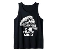 One Track Mind Train Locomotiva Ferrovia Focus Donne Uomini Canotta
