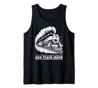 One Track Mind Train Locomotiva Ferrovia Focus Donne Uomini Canotta