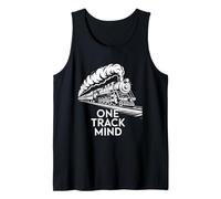 One Track Mind Train Locomotiva Ferrovia Focus Donne Uomini Canotta
