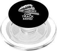 One Track Mind Train Locomotiva Ferrovia Focus Donne Uomini PopSockets PopGrip per MagSafe