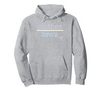 One Tree Hill Clothes Over Bros Felpa con Cappuccio, Unisex per Adulti, Grigio Melange, S