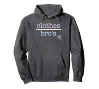 One Tree Hill Clothes Over Bros Felpa con Cappuccio, Unisex per Adulti, Grigio Scuro, XL