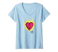 One Tree Hill Clothes Over Bros Heart Maglietta con Collo a V