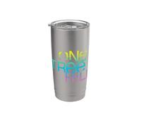 One Tree Hill Color Blend Logo Bicchiere termico in acciaio inox doppia parete