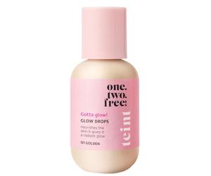 one.two.free! - Glow Drops Siero luminoso 30 ml Marrone chiaro unisex