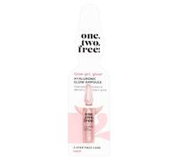 one.two.free! - Hyaluronic Glow Ampoule Crema collo e décolleté 2 ml unisex