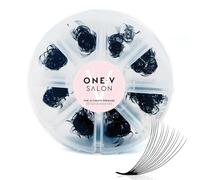 One V Salon, 500 estensioni per ciglia, sciolte professionali, con curvatura a C, 10D, 20D, 14D, 0,05 spessore, 9-16 mm, soffici e fatti a mano, vassoio misto