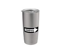 One Way ANOVA - Statistiche Umorismo, Statistiche divertenti, Matematica Bicchiere termico in acciaio inox doppia parete