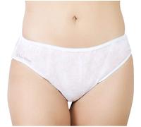 One-Wear Slip Monouso Donna in Polipropilene, Post Parto Bianco S 5 Pezzi