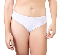 One-Wear Slip USA e Getta Donna in Cotone (5 Pezzi) Biancheria Intima Monouso Ideale per Mutande Post Parto USA e Getta, Slip Monouso, Viaggiare, Dopo Parto, Maternita' Emergenza