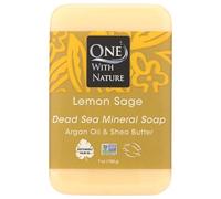 One with Nature, Triple Milled Soap Bar, Lemon Sage, 7 oz (200 g) by One With Nature