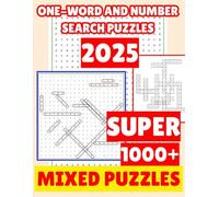 One-Word and Number Search Puzzles: A Variety of Mixed Challenges for Adults and Teens