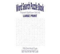 One Word Wonders Travel Edition Vol. 6 Word Search Puzzle Book: 50+ Travel-Size Word Search Puzzles Featuring Single-Word Clues for On-the-Go Fun .. ... Words .. Great Gift for Family and Friends