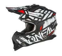 O'Neal 0200-262 2 SRS Glitch V.23 Casco Giovani Nero/Bianco